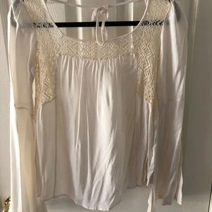 Cream Lace Blouse